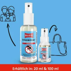 Stichfrei Ballistol Mückenschutz Classic Pumpspray, 20 ml><noscript><img width=