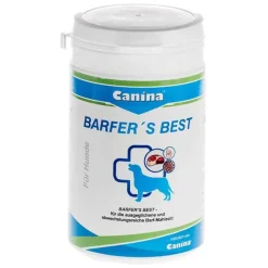 Canina Barfers Best Pulver vet. (für Tiere), 180 g> Aufbau & Leistung|Vitamine-Mineralstoffe