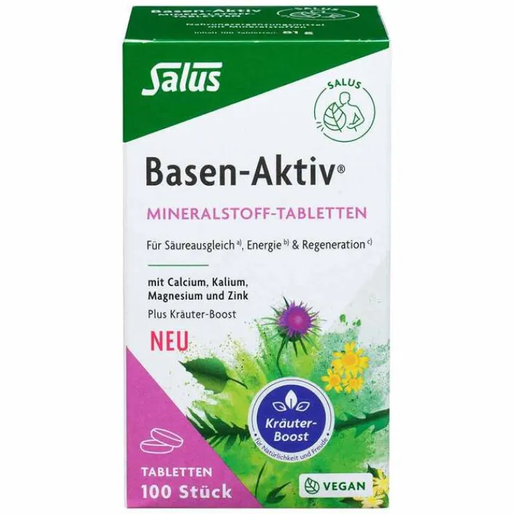 Basen Aktiv Mineralstoff-Kräuter-Extrakt-Tabletten, 100 St