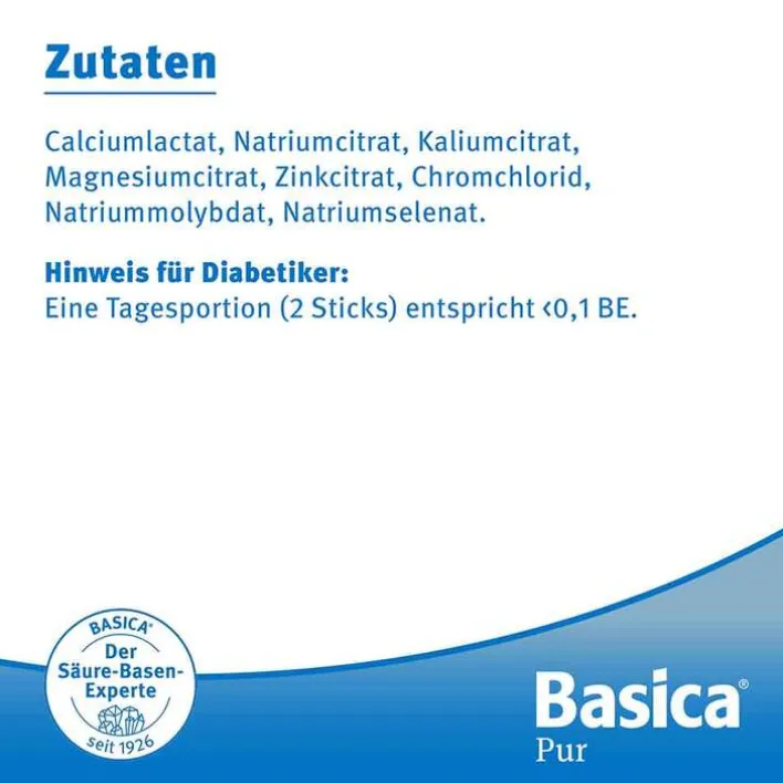 Basica Pur Pulver, 50 St> Säure-Basenhaushalt