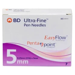BD Ultra-Fine Pen-Nadeln 5 mm 31 G, 105 St