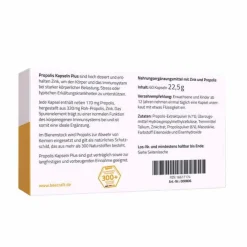 Beecraft Propolis Kapseln Plus, 60 St> Zink