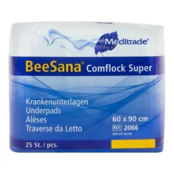 Beesana Comflock Super Krankenunterlage 60x90 cm, 25 St