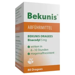 Bekunis Dragees Bisacodyl 5 mg, 80 St> Abführmittel