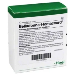 Homaccord Belladonna Ampullen, 10 St> Heel
