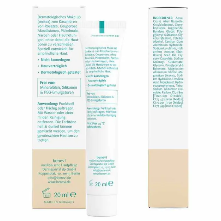 Benevi Color Pigmentcreme dunkel, 20 ml