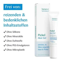 Benevi Hydroderm Pickel Akut Gel, 15 ml