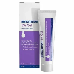 Benzaknen® 5% Gel bei leichter bis mittelschwerer Akne, 40 g