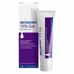 Benzaknen® 10% Gel bei mittelschwerer bis schwerer Akne, 15 g