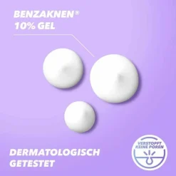 Benzaknen® 10% Gel bei mittelschwerer bis schwerer Akne, 15 g