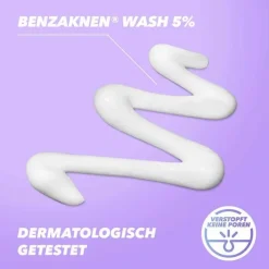 Benzaknen ® Wash 5% Suspension bei unreiner Haut und leichter Akne, 2X100 g><noscript><img width=