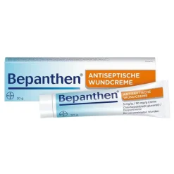 Bepanthen® Antiseptische Wundcreme zum Schutz vor Wundinfektion, 20 g