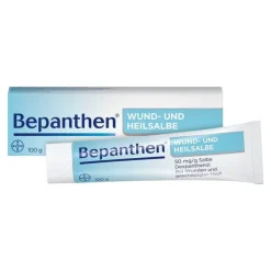 Bepanthen Wund- und Heilsalbe bei oberflächlichen Hautverletzungen, 100 g