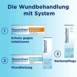 Bepanthen Wund- und Heilsalbe bei oberflächlichen Hautverletzungen, 100 g