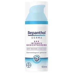 Bepanthol Derma Intensiv Gesichtscreme, 1X50 ml> Trockene Haut