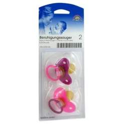Babyfrank Beruhigungssauger Kirsche Latex, 2 St> Schnuller
