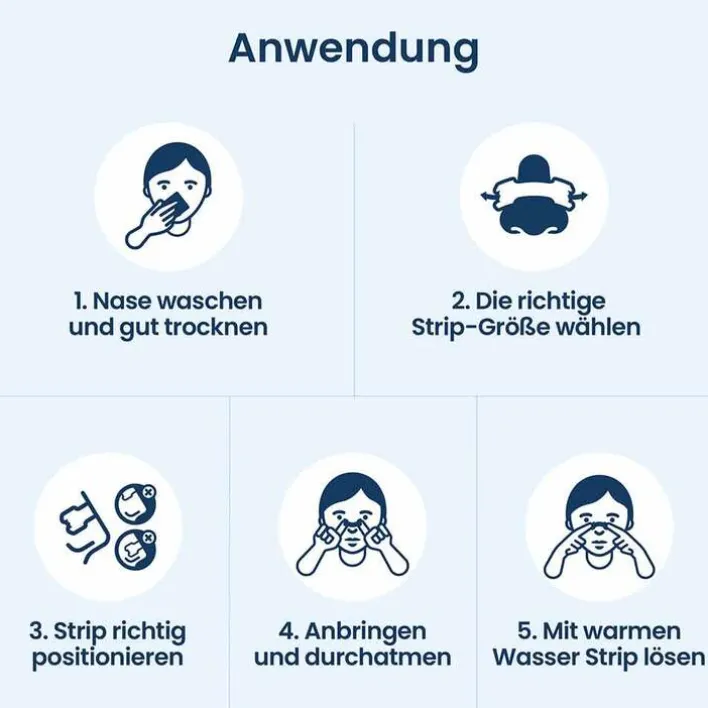 Besser Atmen Breathe Right® Nasenpflaster normal beige, 10 St> Nasenpflaster