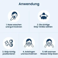 Besser Atmen Breathe Right Nasenpflaster normal transparent , 30 St