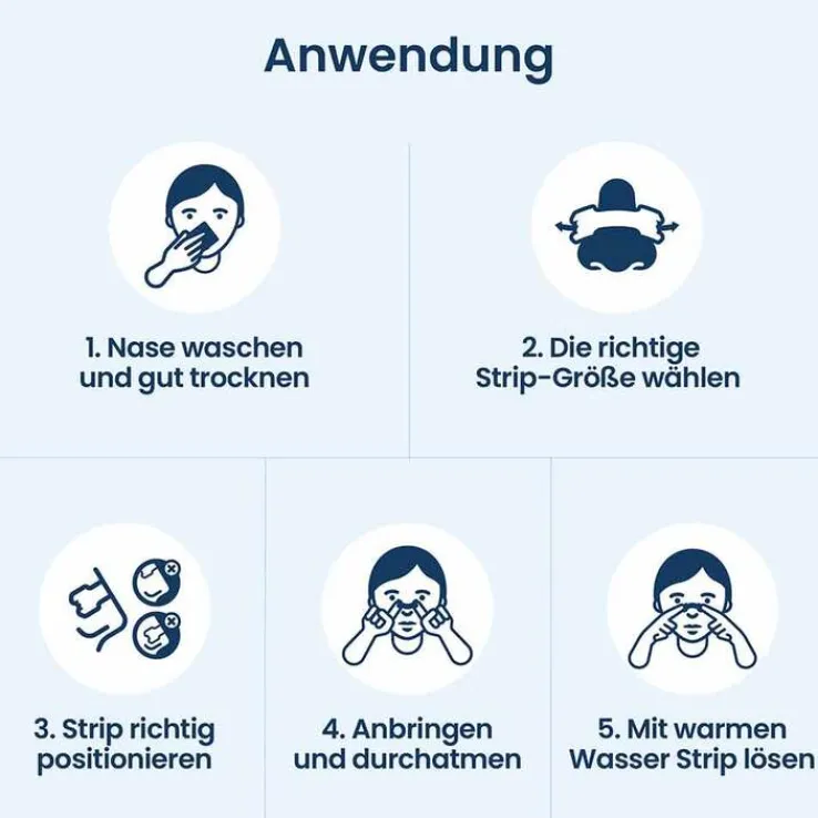 Besser Atmen Breathe Right Nasenpflaster normal transparent , 30 St