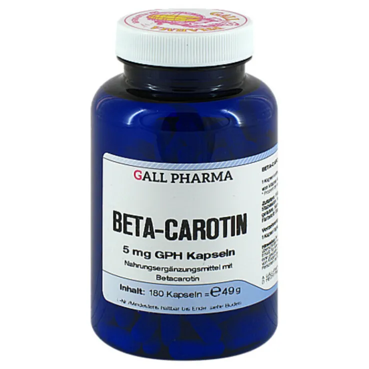 Beta Carotin 5 mg Kapseln, 180 St