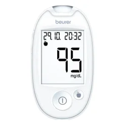 Beurer Blutzuckermessgerät GL 44 mg / dl weiß, 1 St> Blutzuckermessgerät