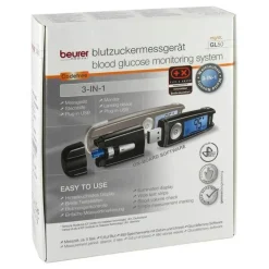 Beurer GL50 mg / dl Blutzuckermessgerät schwarz, 1 St> Blutzuckertests|Blutzuckermessgerät