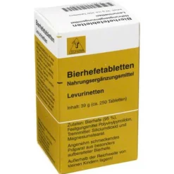 Bierhefe Tabletten Levurinet, 250 St