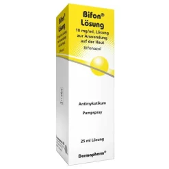 Bifon Lösung Pumpspray, 25 ml> Hautpilz Creme|Fußpilz Creme