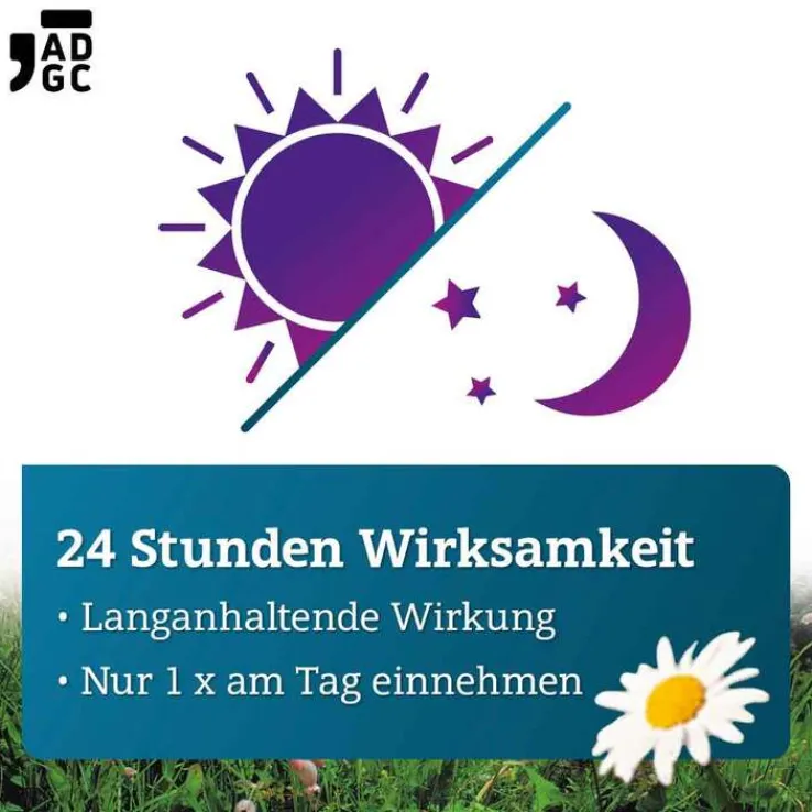 Bilastin ADGC 20 mg Tabletten bei Allergie, 20 St