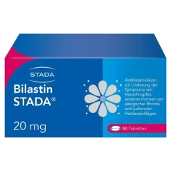 Stada Bilastin 20 mg Tabletten, 50 St> Allergie Tabletten|Allergie Medikamente