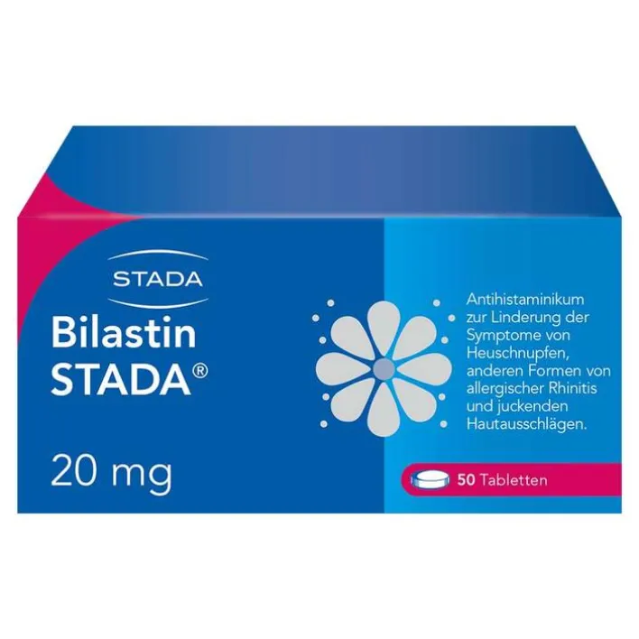 Stada Bilastin 20 mg Tabletten, 50 St> Allergie Tabletten|Allergie Medikamente