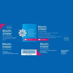 Stada Bilastin 20 mg Tabletten, 50 St><noscript><img width=