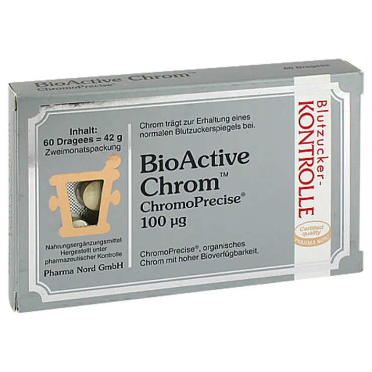 Bioactive Chrom Chromoprecise 100 µg Dragees, 60 St