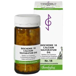Biochemie 18 Calcium sulfuratum D 6 Tabletten, 200 St