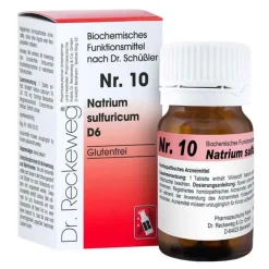 Dr. Reckeweg Biochemie 10 Natrium sulfuricum D6 Tabletten, 200 St> D 6|N