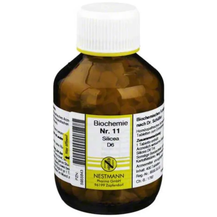 Biochemie 11 Silicea D 6 Tabletten, 400 St
