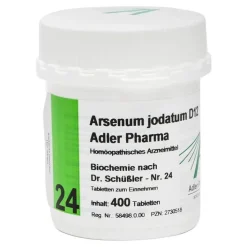 Adler Biochemie 24 Arsenum j, 400 St> Salze 13-24