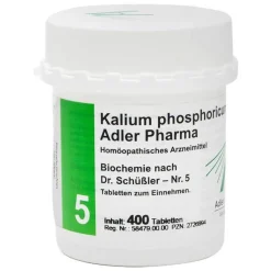 Biochemie Adler 5 Kalium pho, 400 St