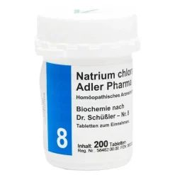 Adler Biochemie 8 Natrium ch, 200 St> D 12|Salze 1-12