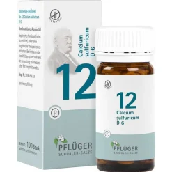 Biochemie Pflüger 12 Calcium sulfuricum D 6 Tabletten, 100 St