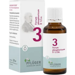 Biochemie Pflüger 3 Ferrum phosphoricum D 12 Tropfen, 30 ml