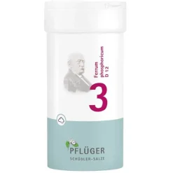 Pflüger Biochemie 3 Ferrum phosphoricum D 12 Pulver , 100 g> Salze 1-12