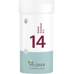 Pflüger Biochemie 14 Kalium bromat.D 6 Tabletten, 400 St> Salze 13-24|Salze 1-12