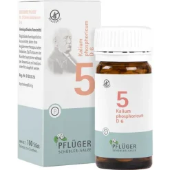 Biochemie Pflüger 5 Kalium phosphoricum D 6 Tabletten, 100 St
