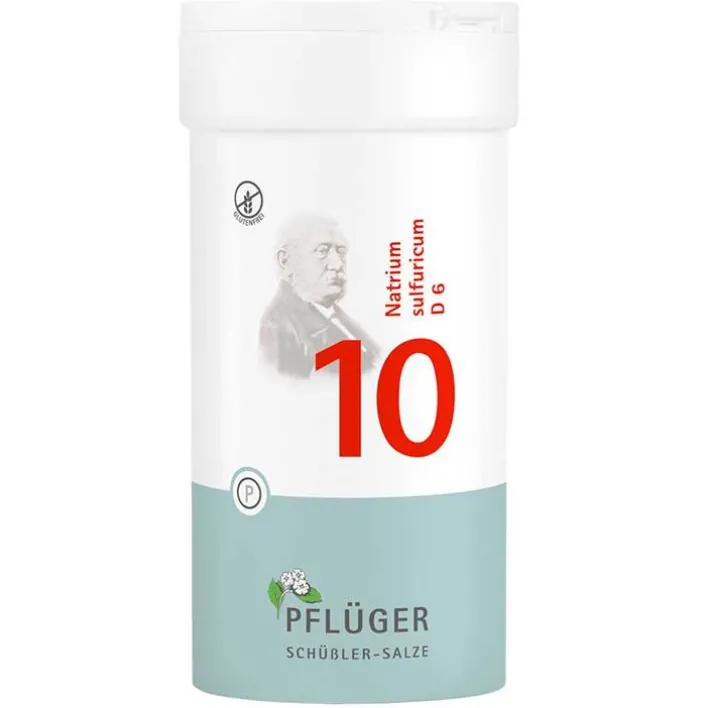 Pflüger Biochemie 10 Natrium sulfuricum D 6 Tabletten, 400 St> Salze 1-12|D 6