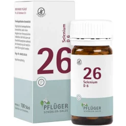 Biochemie Pflüger 26 Selenium D 6 Tabletten, 100 St