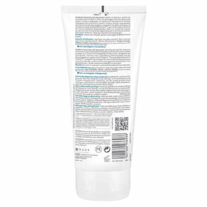 Bioderma Atoderm Intensive Gel Moussant Reinigungsgel, 200 ml> Trockene & Sensible Haut