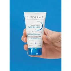 Bioderma Atoderm Mains Handcreme für trockene und raue Hände und Nägel, 50 ml