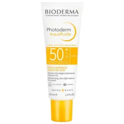 Bioderma Photoderm Aquafluide UG Tube SPF 50+ für empfindliche Haut, 40 ml
