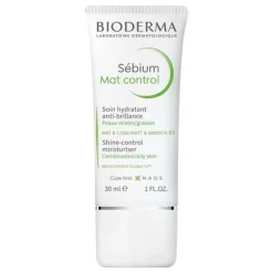 Bioderma Sebium Mat Control 30 ml Tube für Mischhaut und ölige Haut, 1 St> Unreine Haut